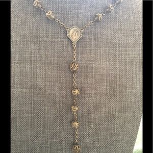 Vintage rosary necklace